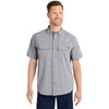 HUK Men's Night Owl Creekbed Short Sleeve Shirt