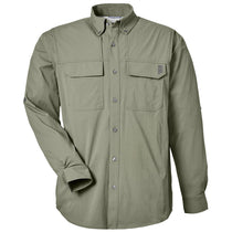 HUK Men's Moss Creekbed Long Sleeve Shirt