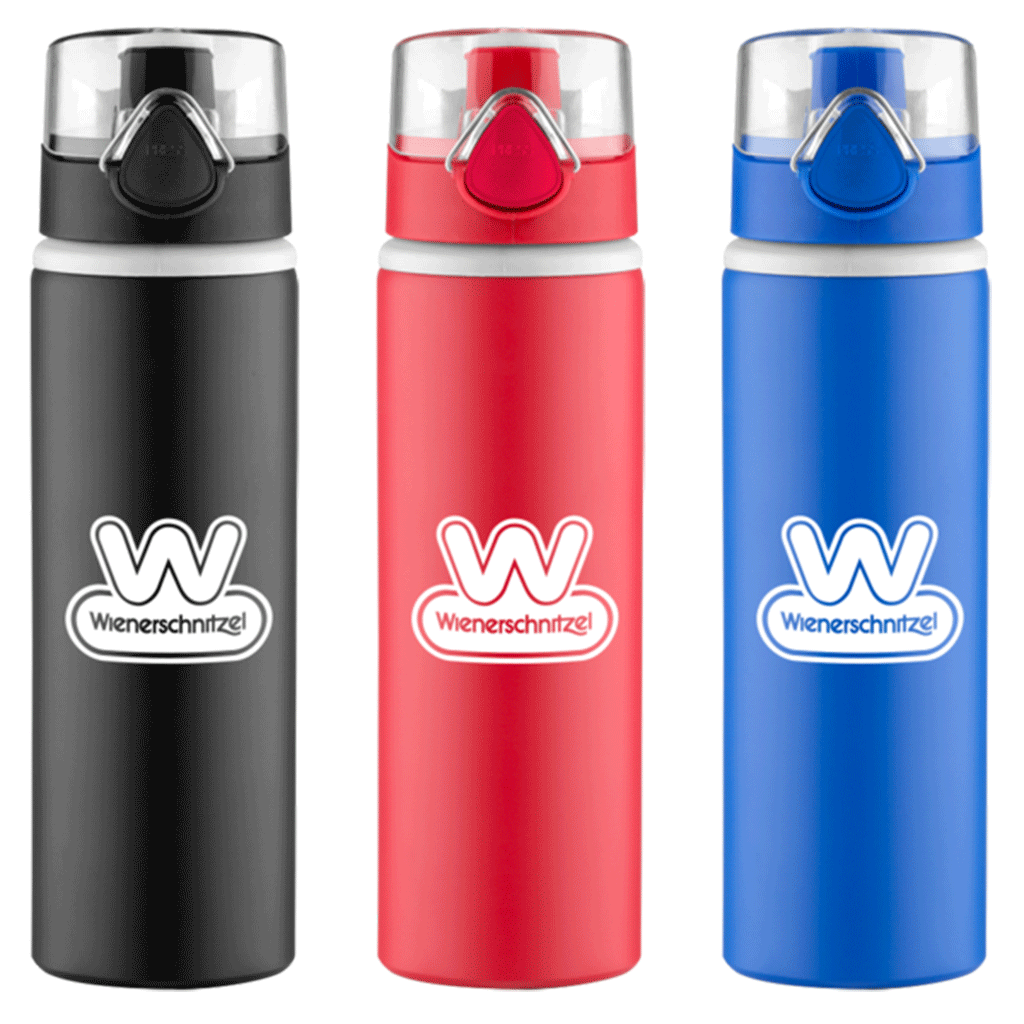 SnugZ Blue Hermosa Aluminum Water Bottle 27 oz.