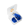 Prime Line Reflex Blue XL Multi Charging Cable In Storage Case