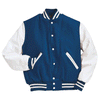 Holloway Dark Royal/White Varsity Jacket