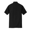 Port & Company Men's Jet Black Core Blend Pique Polo