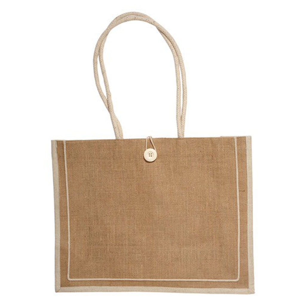 Primeline Natural Milan Jute Tote