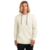 New Era Men's Soft Beige Tri-Blend Fleece Pullover Hoodie