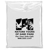 Magnet Group White Disposable Rain Poncho