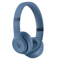 Beats - Slate Blue Solo 4 Wireless On-Ear Headphones