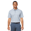 Swannies Golf Glacier/Black Men's Hazelwood Polo