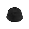 Vantage Men's Black Clutch Solid Stretch Fitted Constructed Twill Cap