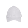 Vantage Men's White Clutch Solid Stretch Fitted Constructed Twill Cap