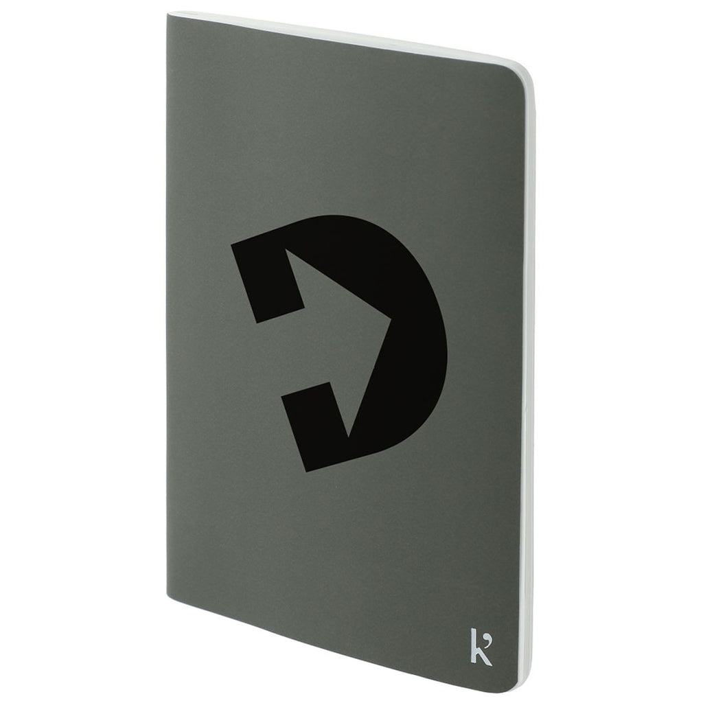 Karst Grey Pocket Stone Paper Notebook