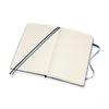 Moleskine Sapphire Hard Cover Ruled Large Expanded Notebook