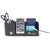 Gemline Black Truman Wireless Charging Desk Organizer