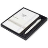 Moleskine White Medium Notebook and GO Pen Gift Set