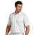 Antigua Men's White/Silver Icon Polo