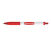 Paper Mate Red Inkjoy White Barrel Pen - Black Ink