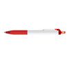 Paper Mate Red Inkjoy White Barrel Pen - Black Ink