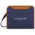 Gemline Navy Heather Mobile Office Hybrid Crossbody Padfolio