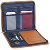 Gemline Navy Heather Mobile Office Hybrid Crossbody Padfolio