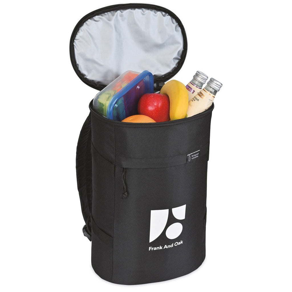 Gemline Black Renew rPET Backpack Cooler