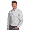 Antigua Men's Light Silver Dynasty Shirt