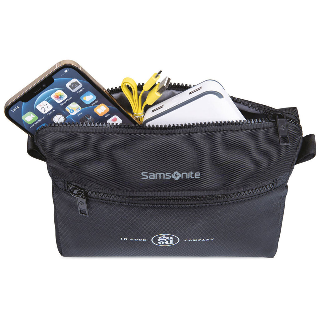 Samsonite Black Zippered Pouch