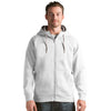 Antigua Men's White Victory Full Zip Hoodie