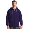 Antigua Men's Dark Purple Victory Full Zip Hoodie