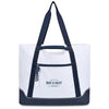 Gemline White Harborside XL Boat Tote