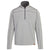 Landway Unisex Heather Grey Basecamp Heather Quarter Zip Pullover