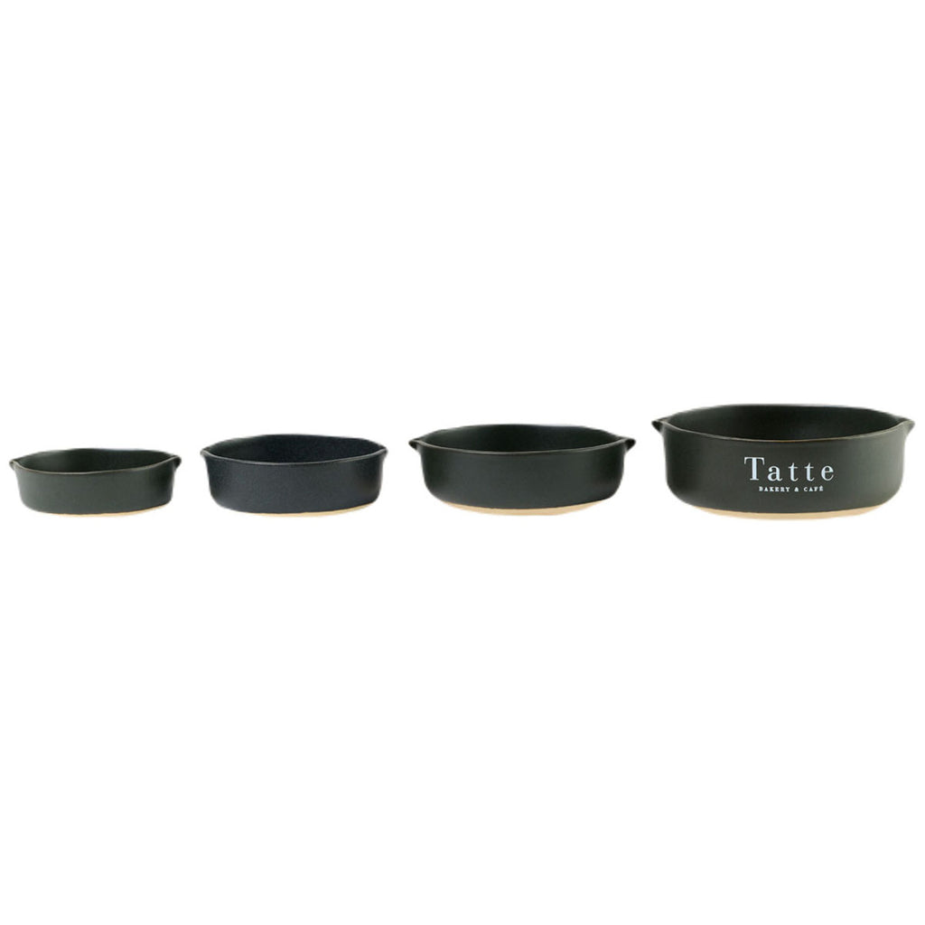 Be Home Black Brampton Nested Stoneware Measuring Cups