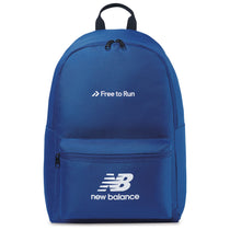 New Balance Royal Blue Logo Round Backpack