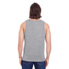 Threadfast Apparel Unisex Grey Triblend Tank