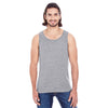 Threadfast Unisex Grey Triblend Tank