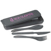 Leed's Black Bamboo Fiber Cutlery Set