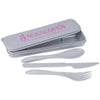 Leed's Grey Bamboo Fiber Cutlery Set