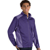 Antigua Men's Dark Purple/Dark Purple Heather Revolve Full Zip