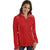 Antigua Women's Dark Red/Dark RedHeather Revolve Full Zip