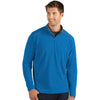 Antigua Men's Bright Blue/Carbon Glacier Quarter Zip Up