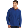 Antigua Men's Dark Royal/Mango Glacier Quarter Zip Up