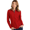 Antigua Women's Bright Red/Carbon Glacier Full Zip Up Jacket