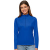 Antigua Women's Dark Royal Tribute 1/2 Zip Pullover