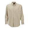 Vantage Men's Stone Blended Poplin Shirt