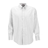 Vantage Men's White Blended Poplin Shirt