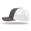 Richardson Charcoal/White R-Flex Adjustable Trucker Cap