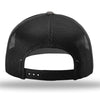 Richardson Charcoal/Black Recycled Trucker Cap