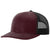 Richardson Burgundy/Black Split Fremont Trucker Hat