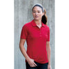 Landway Women's Red Club Moisture Wicking Polo