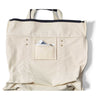 Gemline Navy Blue Seaside Zippered Cotton Tote