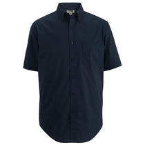 Edwards Men's Navy Comfort Stretch Poplin