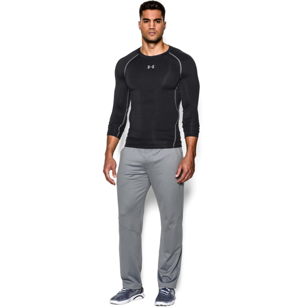 Under Armour Men's Black HeatGear Armour L/S Compression Shirt